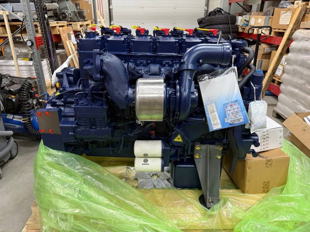 Двигатель газовый Евро 5 WP12NG400E5 (DHP12Q2330*01) без вентилятора и муфты / Weichai WP12NG400E5